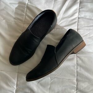 Women’s DrScholls Black Leather Loafers